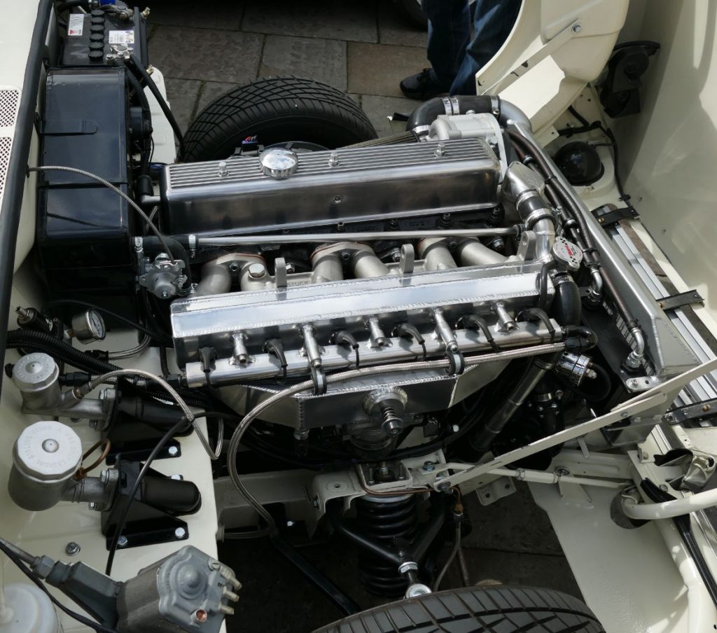 Highly tuned Triumph Vitesse engine