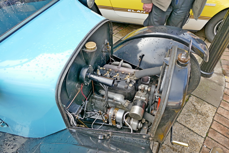 c1924 Austin Seven "Pram Hood" Chummy engine
