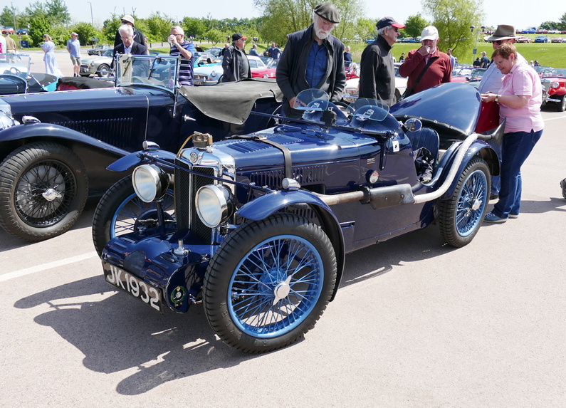 1931 MG C Type competition car, 4 cyl. 746cc.