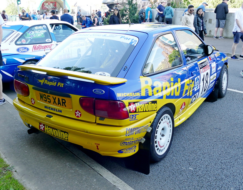 Ford Escort RS Cosworth. Rear.